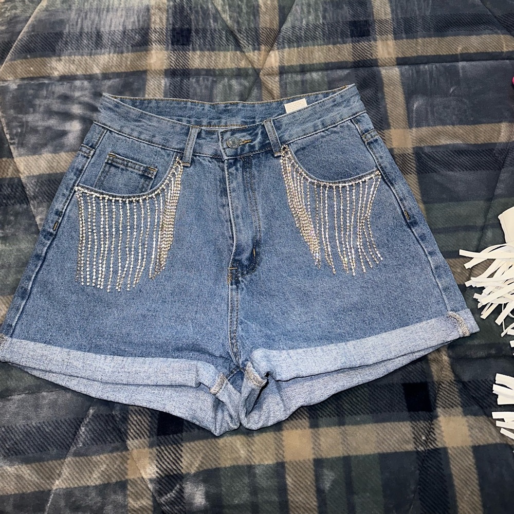 Denim Shorts - Picture 2 of 3